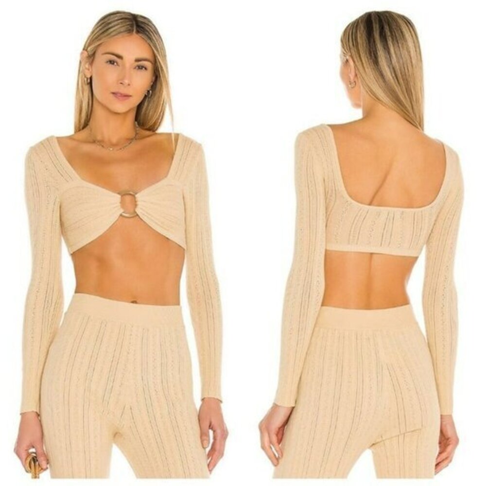 MAJORELLE Sahara Knit Top - Ginger Root